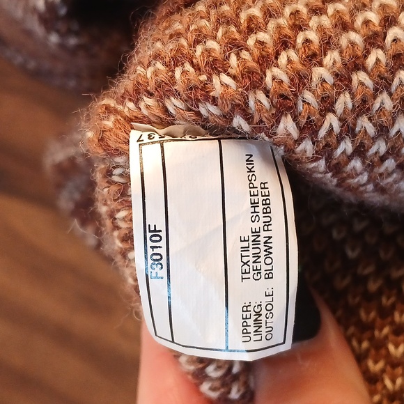 Ugg Australia Jester Plaid Carly Knit Tall Boots Size 7 - Picture 13 of 13